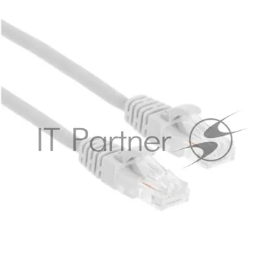 Шнур коммутационный Rexant патч-корд, U/UTP RJ45-RJ45 cat.5e, PVC, серый, 0,5м