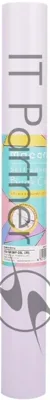 Пленка Deli EZ75319 Macaron для учебника с липк.сл. ПП гладкая прозр. 450мм x 9.1м