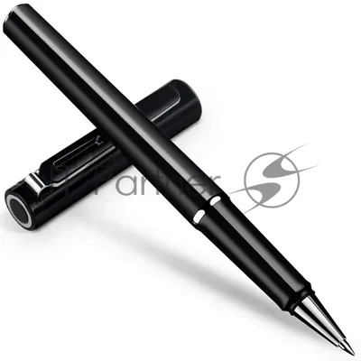 Ручка роллер Deli S87BLACK черный, d=0.5мм, черные чернила