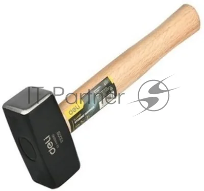Кувалда Deli DL448010 1000 гр, деревянная рукоять