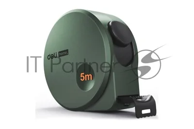 Рулетка Home Series Green HT8519L 5м х 19мм, эксклюзивный дизайн, корпус - высококачественный софттач пластик