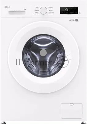 Стиральная машина LG F2Y1HS3W белый, загрузка фронтальная 7 кг, 1200 об/мин., класс: А