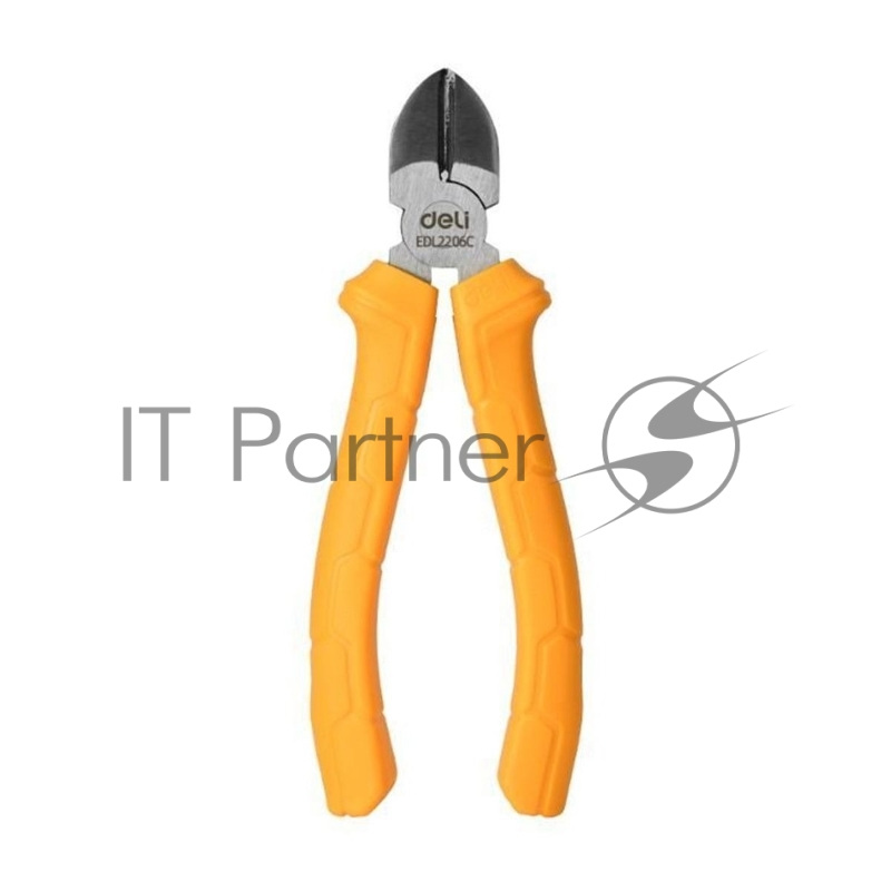 Диагональные бокорезы Deli DL2206C 160мм, пластиковая ручка