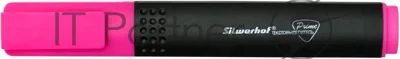 Текстовыделитель Silwerhof Prime 108031-08, скошенный пишущий наконечник, 1-4мм, розовый, коробка