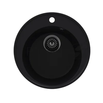 Кухонная мойка Maunfeld Medusa 485 MFQS-485B черный