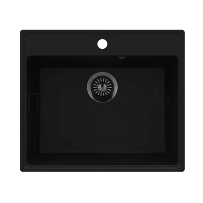 Кухонная мойка Maunfeld Perla 580 MFQS-580B черный
