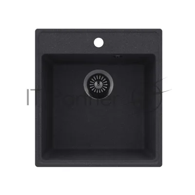 Кухонная мойка Maunfeld Perla 460 MFQS-460DGR темно-серый