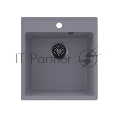 Кухонная мойка Maunfeld Perla 460 MFQS-460LGR светло-серый