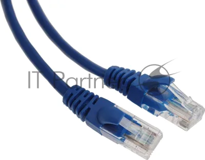 Патч-корд Premier PP12-1M/B 1000Гбит/с UTP 4 пары cat.5E CCA molded 1м синий RJ-45 (m)-RJ-45 (m)
