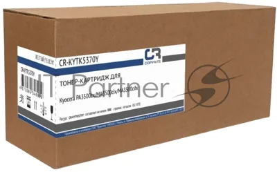 Картридж лазерный CopyRite CR-KYTK5370Y TK-5370Y желтый (5000 стр.) для Kyocera PA3500cx/MA3500cix/MA3500cifx