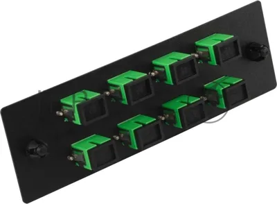 Панель Lanmaster LAN-APM-8X2LC/OS2 1/4 19" 8xLC дупл. 9/125 OS2 (упак.:1шт)