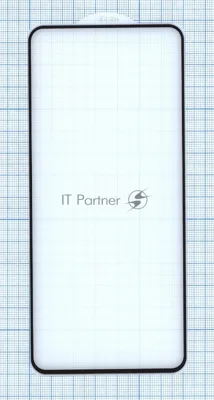 Защитное стекло "Полное покрытие" для Honor 90 Lite черный