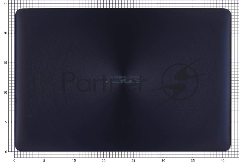 Крышка для Asus Zenbook UX550VD FHD с тачскрином синяя
