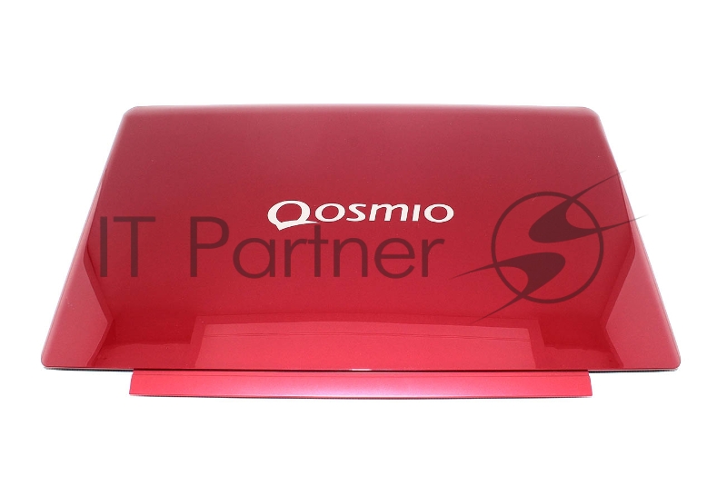 Крышка матрицы для Toshiba Qosmio F60 красная