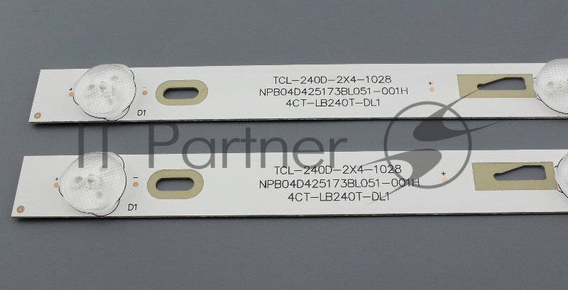 Светодиодная подсветка TV 24" 4CT-LB240T-DL1 (комплект 2шт)