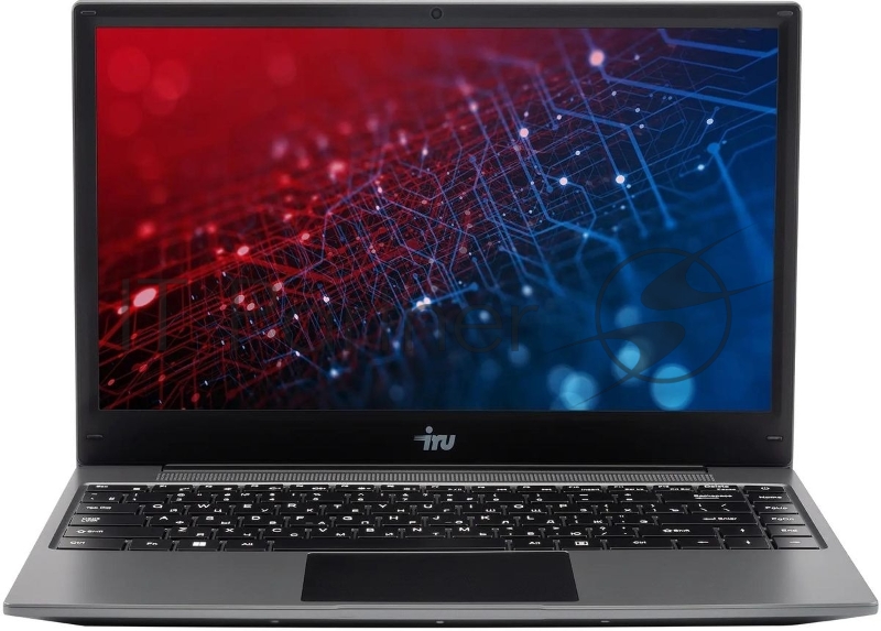 Ноутбук iRU Tactio 14ALH/14"/IPS/Intel Core i3-1215U/16Gb/512Gb/SSD/Intel UHD Graphics/Free DOS/серый/1.48kg