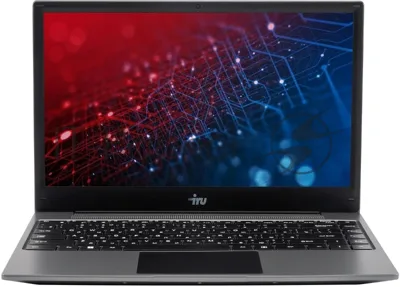 Ноутбук iRU Tactio 14ALH/14"/IPS/Intel Core i3-1215U/16Gb/512Gb/SSD/Intel UHD Graphics/Free DOS/серый/1.48kg