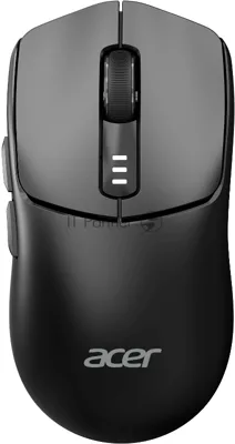 Мышь беспроводная Acer OMR312 черный, 3200 dpi, радиоканал, Bluetooth, USB, кнопки - 5