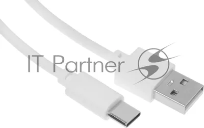 Кабель USB (m)-USB Type-C (m) 1.8м белый