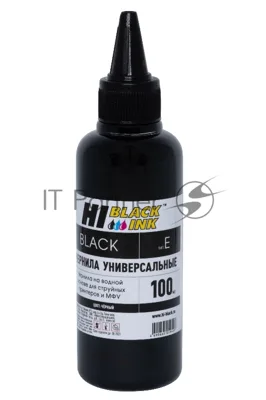 Чернила Hi-Black универсальные для Epson (Тип E-V1), Bk, 0,1 л.