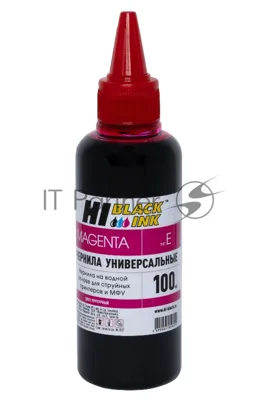 Чернила Hi-Black универсальные для Epson (Тип E-V1), M, 0,1 л.