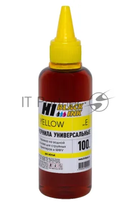 Чернила Hi-Black универсальные для Epson (Тип E-V1), Y, 0,1 л.