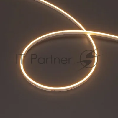 Лента светодиодная герметичная MOONLIGHT-SIDE-M196-03x06mm 24V Warm2700 (7.2 W/m, IP54, 2216, 5m, wire x2) (Силикон)
