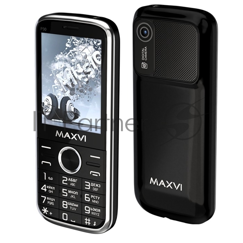 Мобильный телефон Maxvi P30 черный