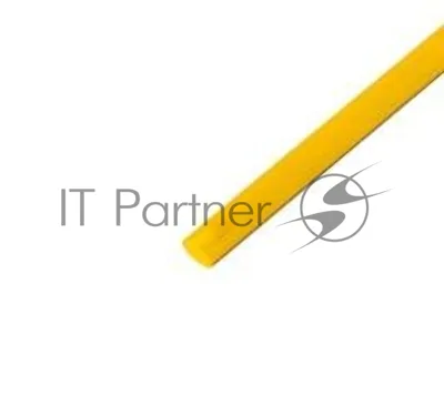 Трубка термоусадочная Rexant 3.0/1.5 1 м желтый