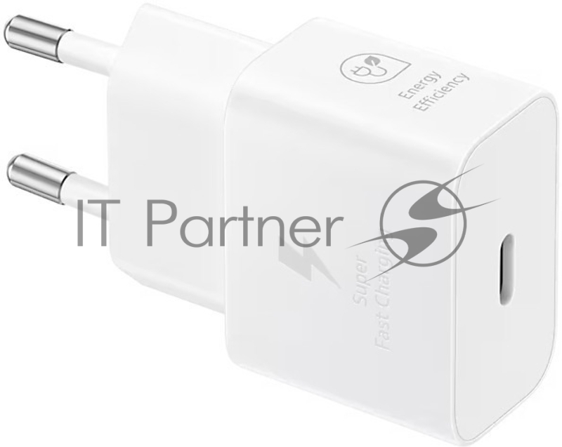 Сетевое зарядное устройство Samsung EP-T2510 25W Type-C белый + cable