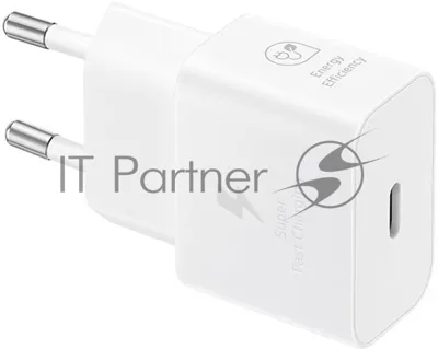 Сетевое зарядное устройство Samsung EP-T2510 25W Type-C белый + cable