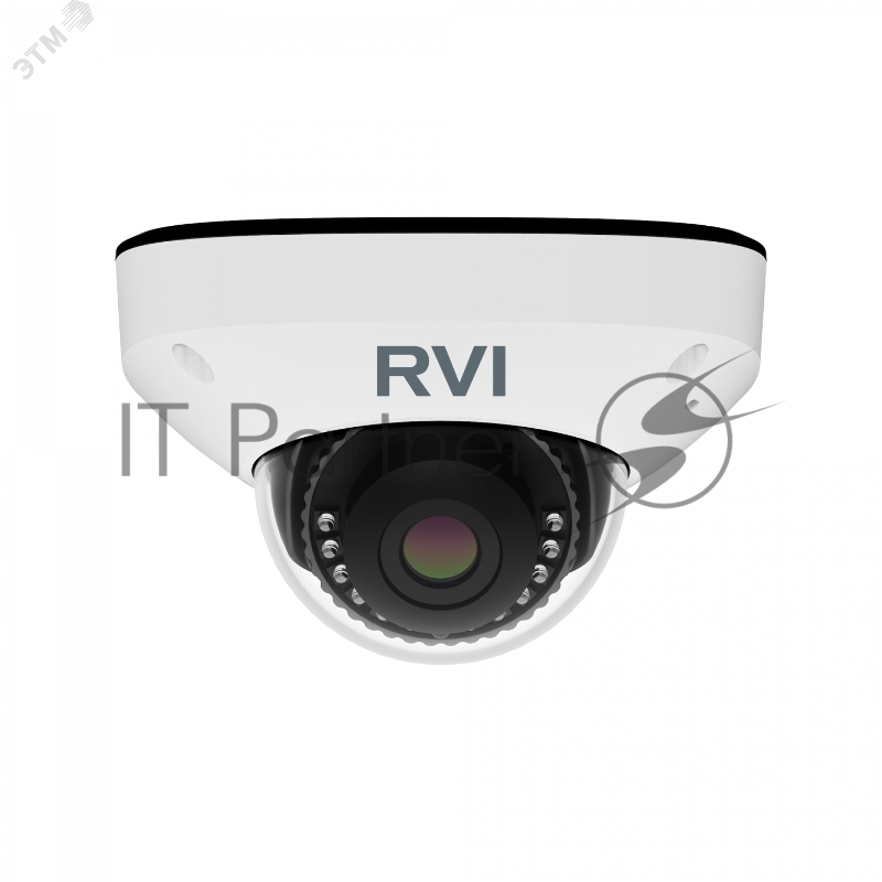 Видеокамера IP 2Мп купольная ИК-15м c PoE IP66 (2.8мм) RVi-1NCF2466 (2.8)