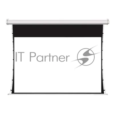 Экран для проектора S'OK SCPSMT-200x150FG-ED60 100" 4:3 настенно-потолочный, моторизованный с боковым натяжением, Fiberglass, белый, ED 60 см