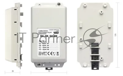 Коммутатор координатный VIZIT БК-4(М) этажный