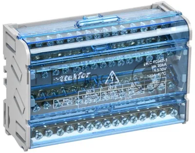 Шины на DIN-рейку (кросс-модуль) IEK TEKFOR ШНК 4х15 3L+PEN