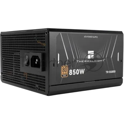 Блок питания Thermalright 850W 80+ Gold (ATX, 3.1, PCIe 5.1, Full modular, 1x24(20+4)pin 600мм, 2xCPU 8(4+4)pin 650мм, 2xPCIe*2 8(6+2)pin 650+150мм, 1x12VHPWR PCIe 5.1 12+4pin 600мм, 2xSATA*4 450+150+150+150мм, 1xMOLEX4pin*3 500+150+150мм, Active, 120x120мм, 150x140x86mm, APFC,)