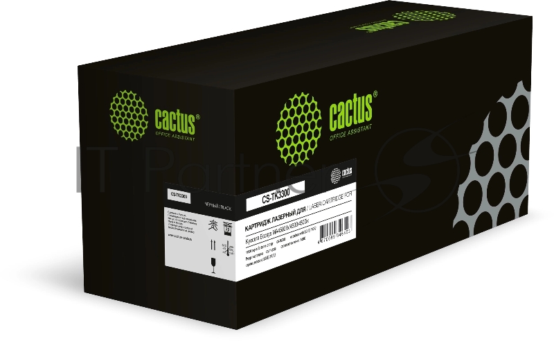 Картридж Cactus CS-TK3300 TK-3300 черный (14500стр.) для Kyocera ECOSYS MA4500ifx/4500/4500ix