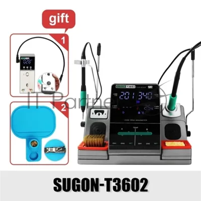 Паяльная станция с двумя ручками SUGON T3602