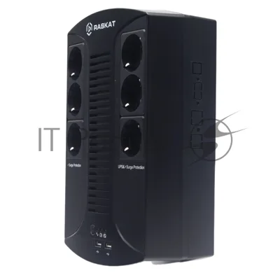 Источник бесперебойного питания (ИБП) Raskat VS-650VA 650VA, 390Вт, 6хCEE 7