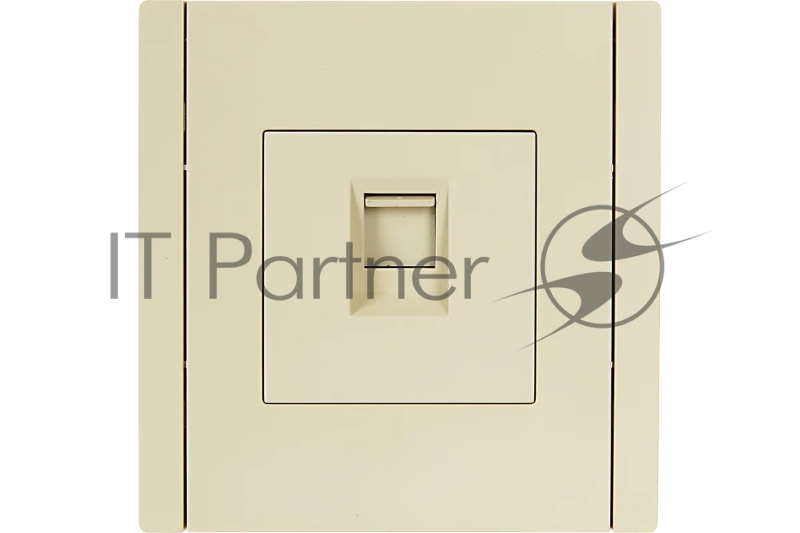 Розетка компьютерная RJ45 кат.6 IEK FORTE&PIANO FP431 ваниль