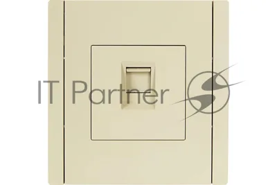 Розетка компьютерная RJ45 кат.6 IEK FORTE&PIANO FP431 ваниль