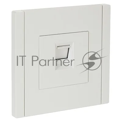 Розетка компьютерная RJ45 кат.6 IEK FORTE&PIANO FP231 белый