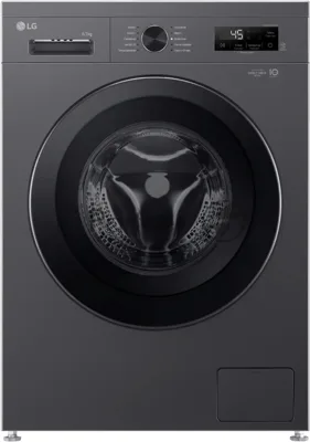 Стиральная машина LG F2Y1WS6J темно-серый, загрузка фронтальная 6,5 кг, 1200 об/мин., класс: A