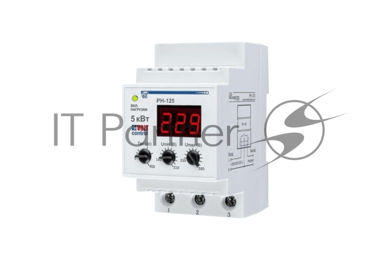 Реле напряжения РН-125 25А DIN
