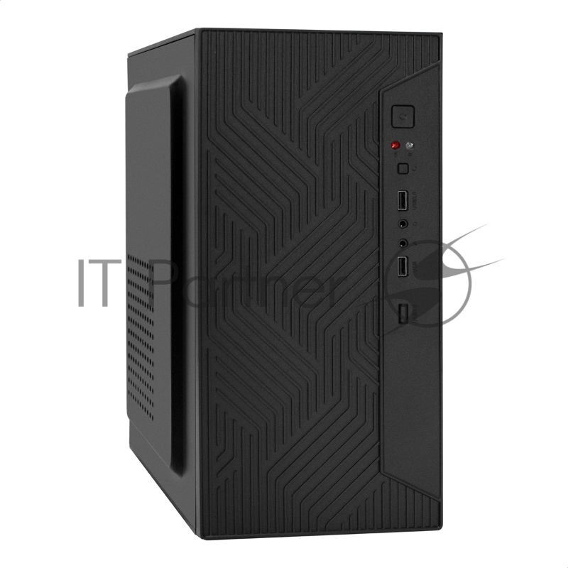 Компьютерный корпус Minitower ExeGate BAA-303 (mATX, без БП, 2хUSB, HD Audio, черный)