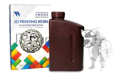 Фотополимерная смола NVPrint High Temp Resin белый для 3D печати 1 кг (бут)