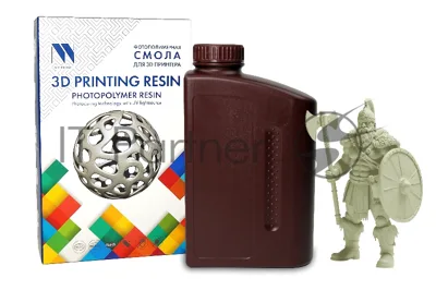 Фотополимерная смола NVPrint ABS Like Resin Clear для 3D печати 1 кг (бут)
