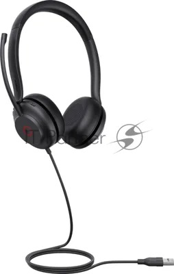 Гарнитура Yealink UH35 Dual UC чёрный, проводная, USB