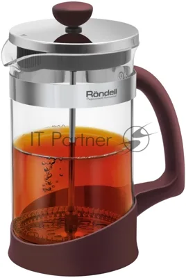 Френч-пресс Rondell Bojole RDS-1903 1 л бордовый