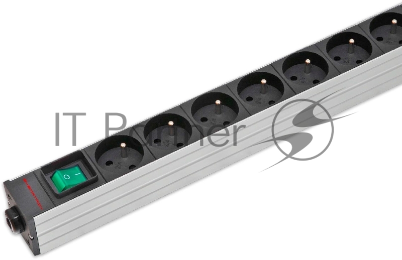 Блок распределения питания Sysmatrix PD 0804.019 гор.размещ. 8xSchuko базовые 10A Schuko 1.8м